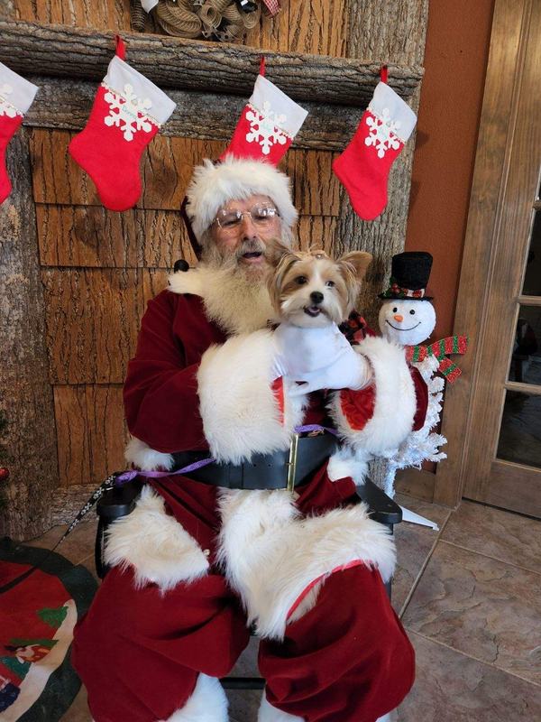 Santa John and Mrs. Claus with families, photo 11 of 21